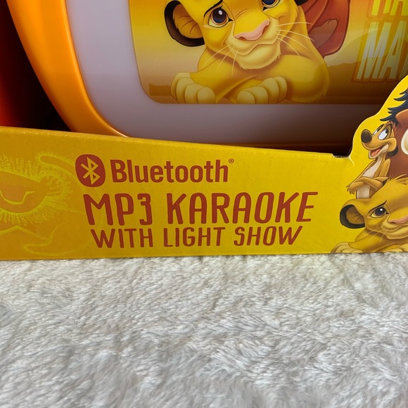 Disney Toys Disney Lion King Karaoke Machine Headphones Music